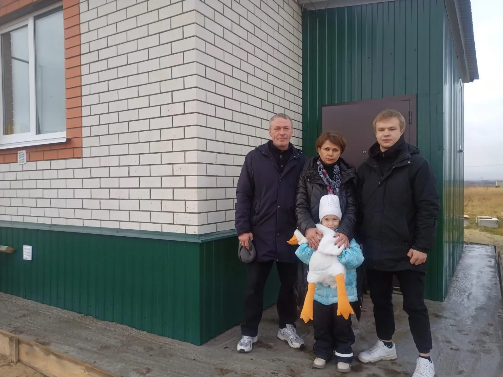 В рамках госпрограммы «Комплексное развитие сельских территорий». Квартира для многодетной семьи